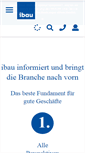 Mobile Screenshot of ibau.de